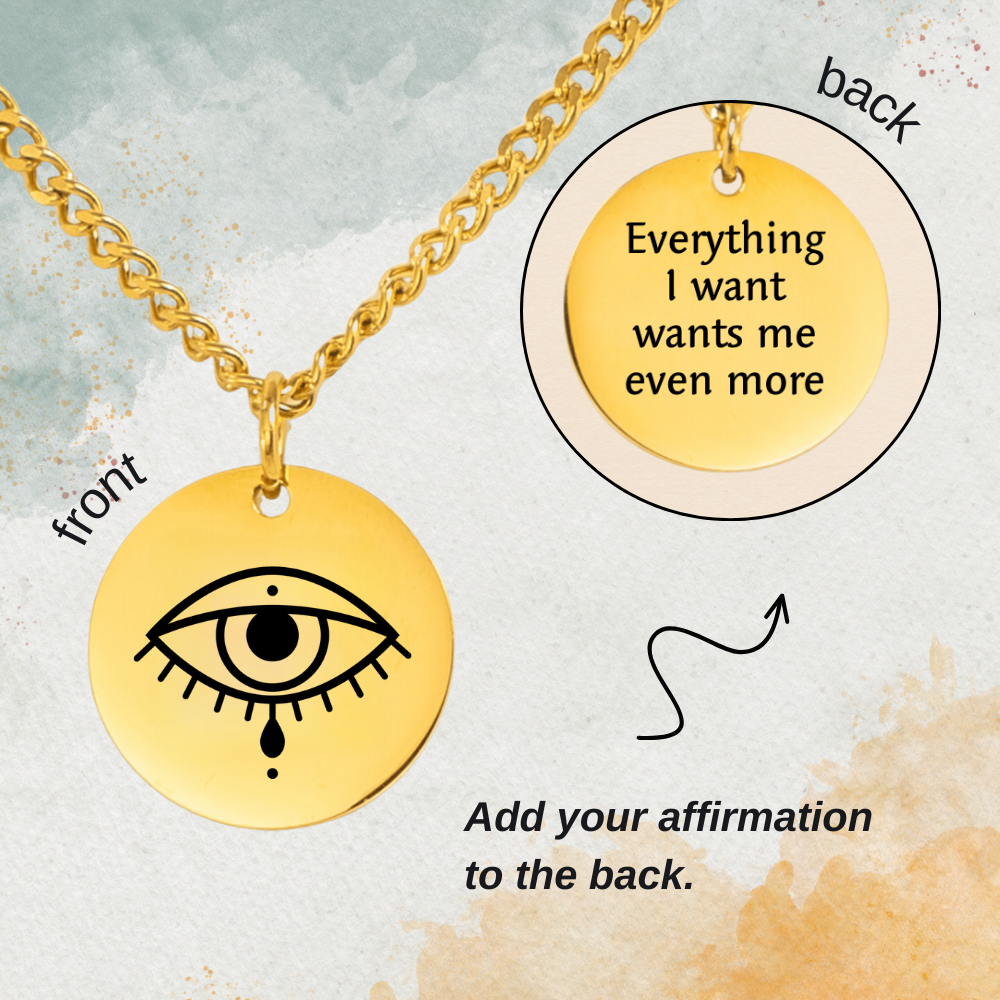 Third Eye Cuban Coin Necklace